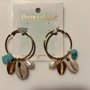 Periwinkle by Barlow Nautical Earrings NEW